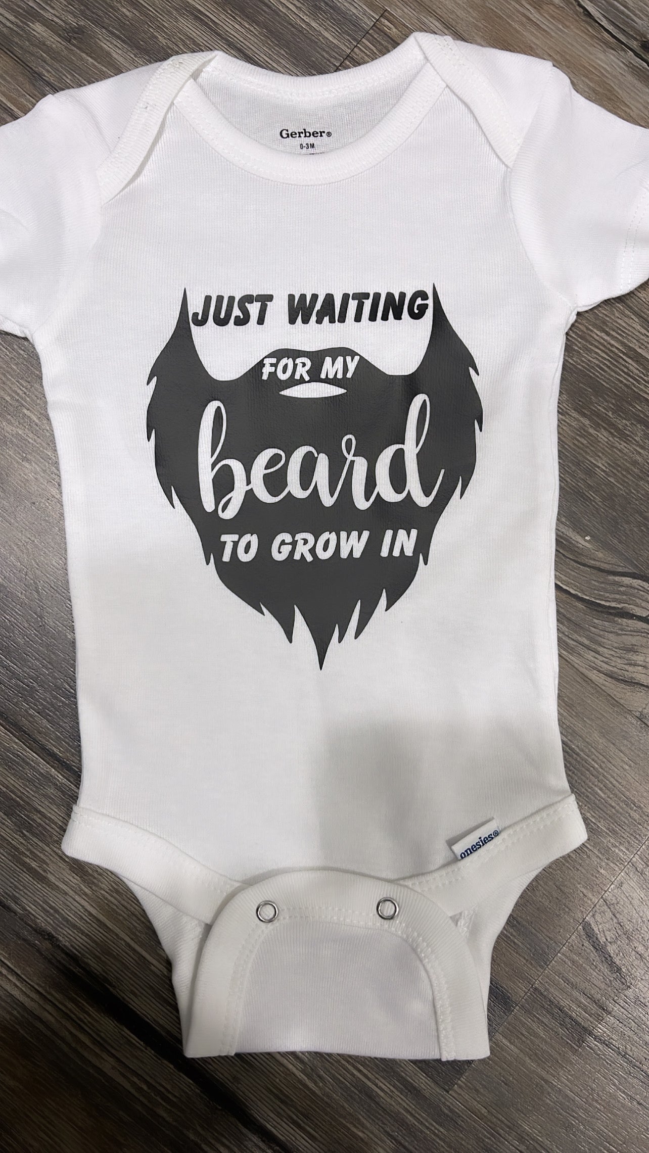 Just waiting on my beard to grow