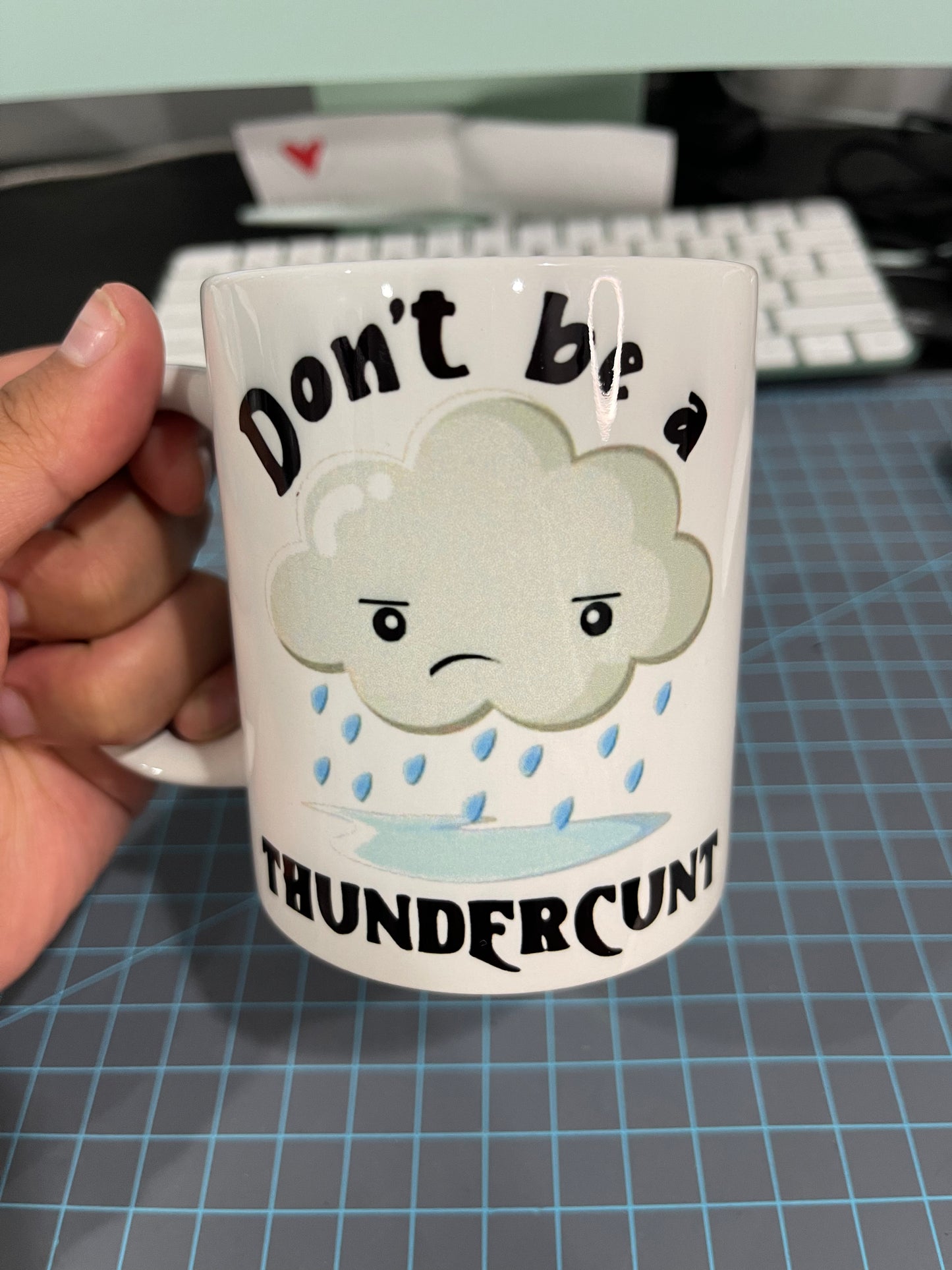 Don't be a thunder cunt mug