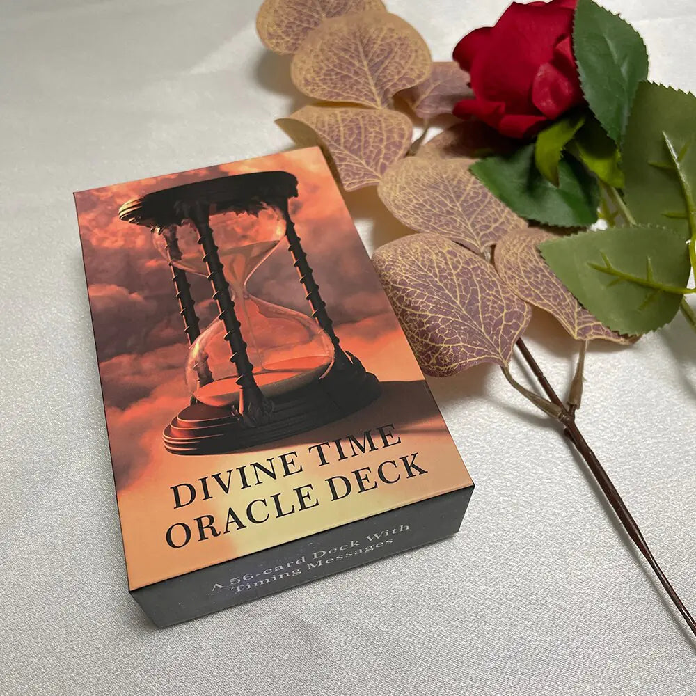 Divine Time Oracle Deck English Version Thick Tarot