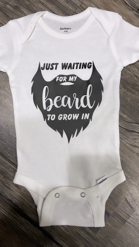 Just waiting on my beard to grow