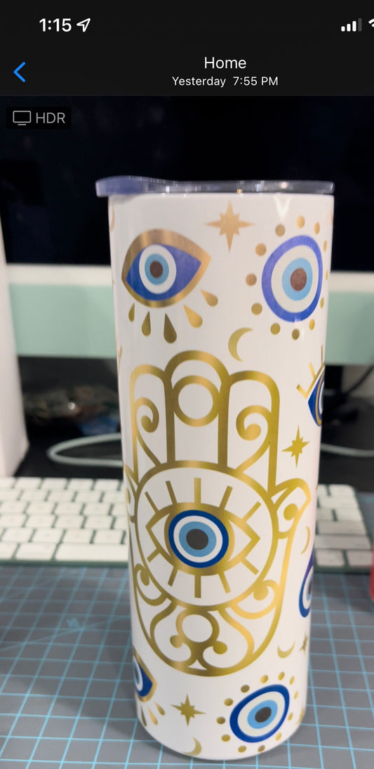 Evil Eye Tumbler