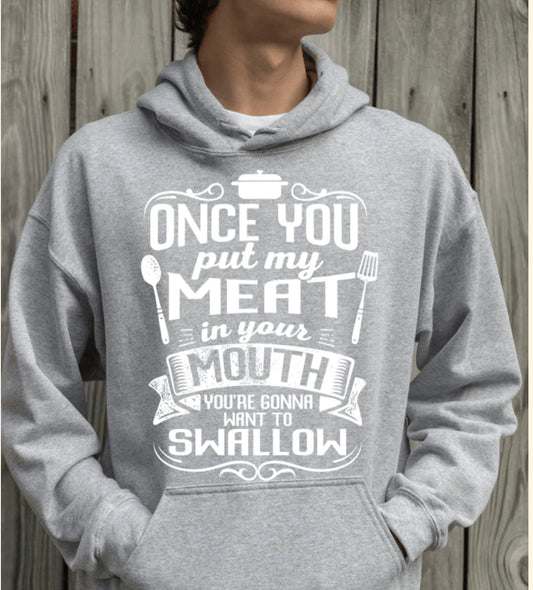 Meat in your mouth